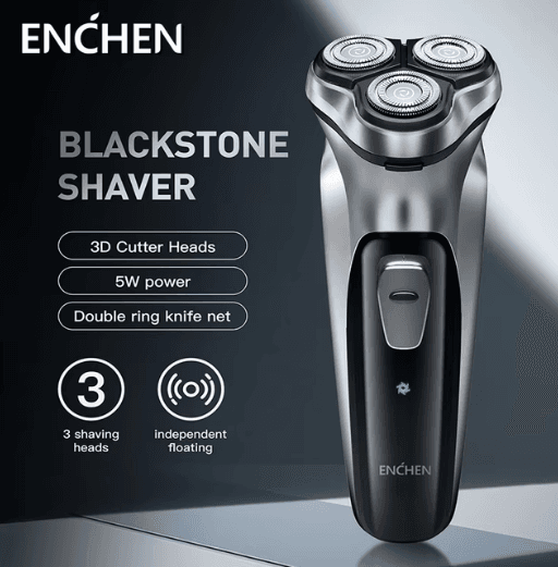 ماكينة حلاقة كهربائية ثلاثية الأبعاد ENCHEN BlackStone